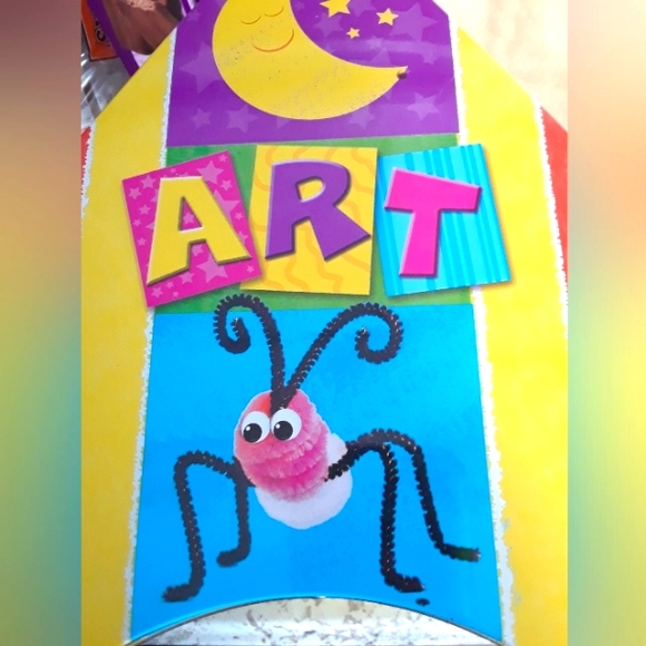 Rose Art Metal Vintage Art Carrier+ Washable Markers+Crayons +Chalk - Picture 8 of 13